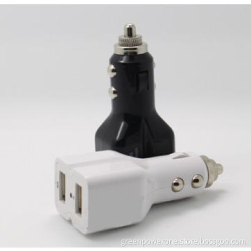 CE/FCC-approval 3.1A dual USB car charger for iPad/Samsung Galaxy Tab Shenzhen Manufacturer